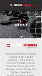 Mobile Screenshot of crossfit-dilworth.com